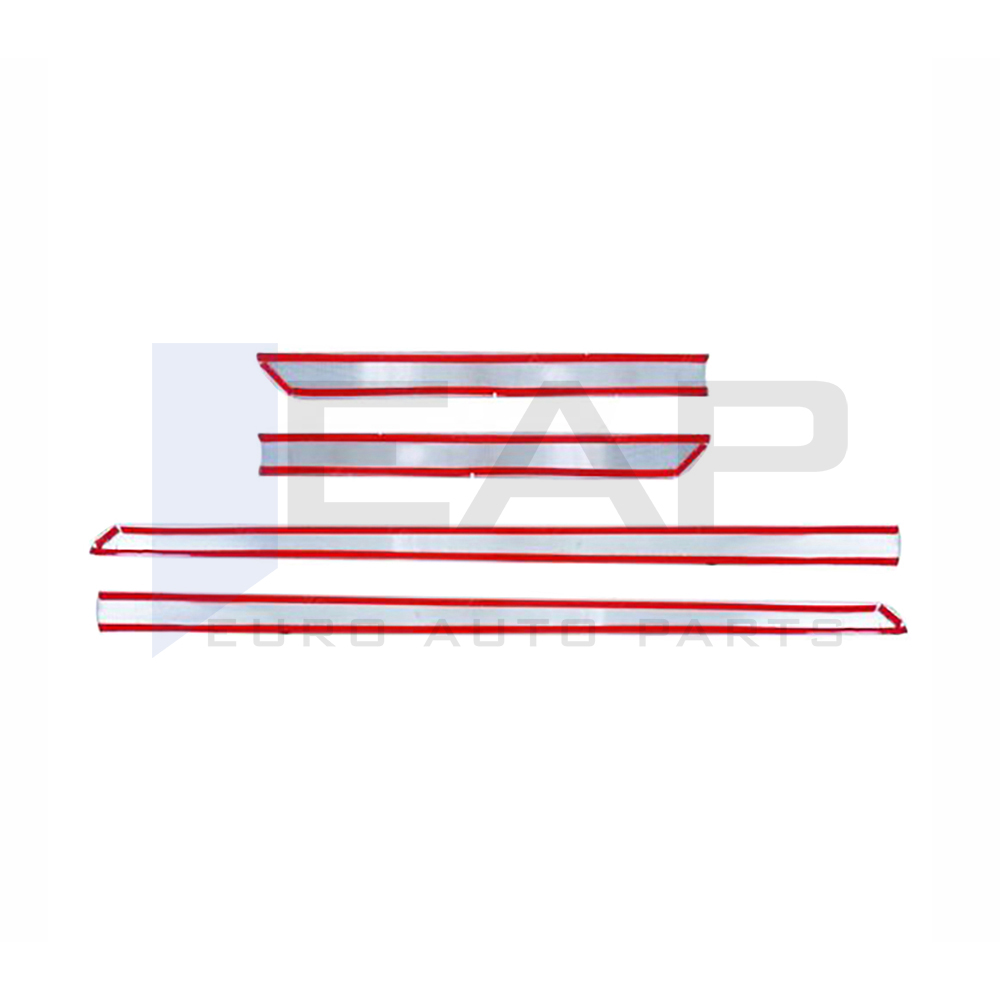Side Door Trim - 4 Doors - Stainless Steel