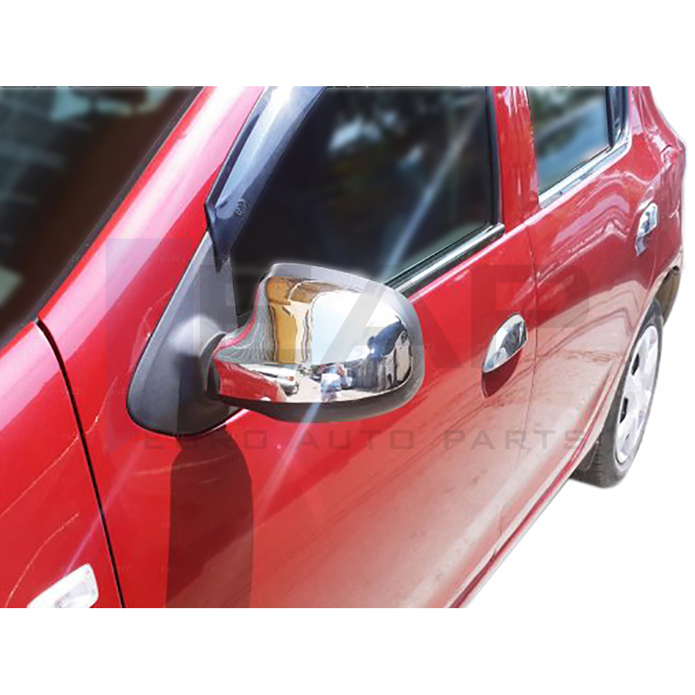 Mirror Cover - 2 Pcs - Stainless Steel