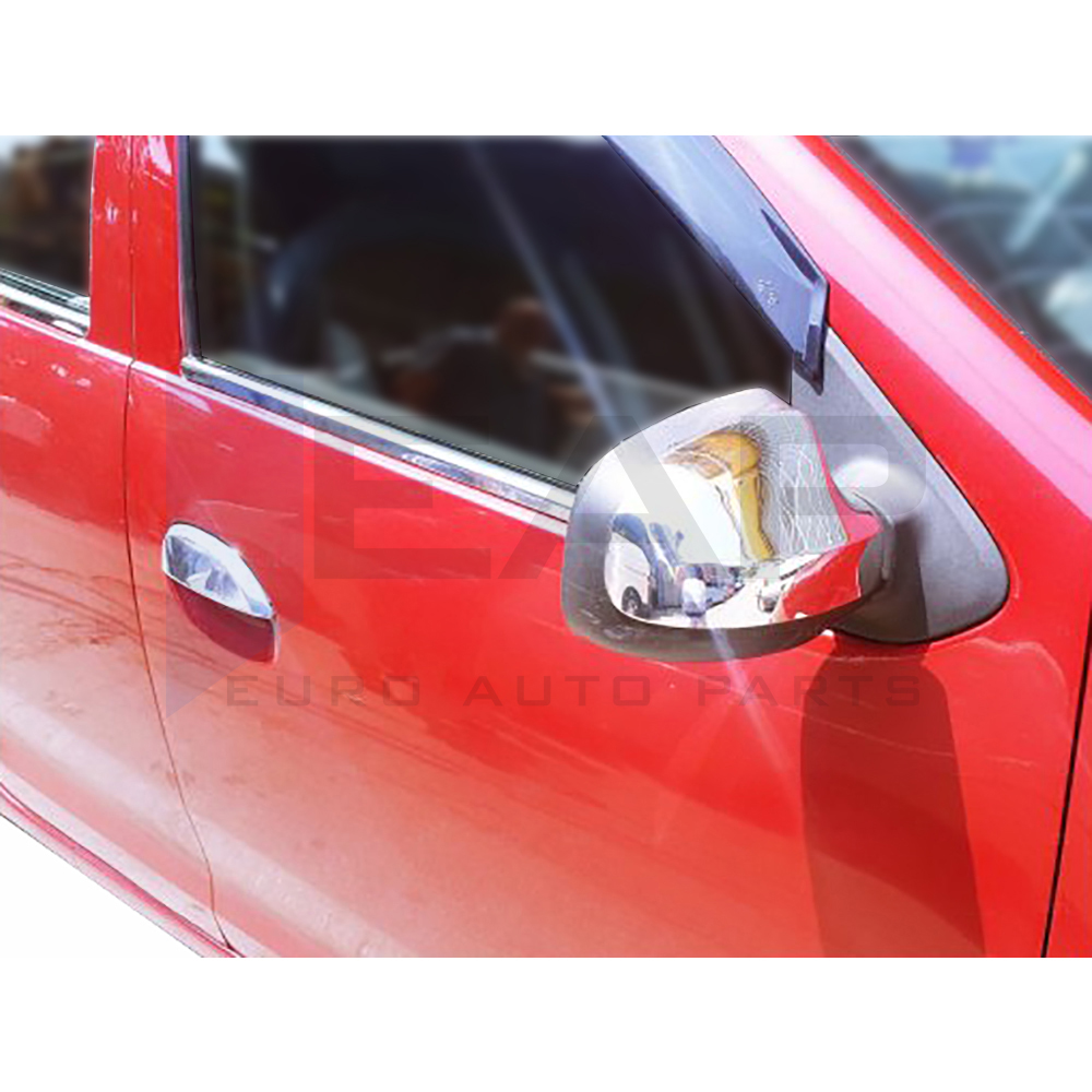 Mirror Cover - 2 Pcs - Stainless Steel