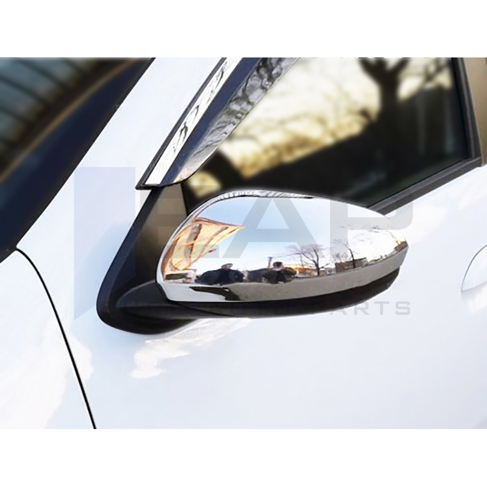 Mirror Cover - 2 Pcs - Stainless Steel