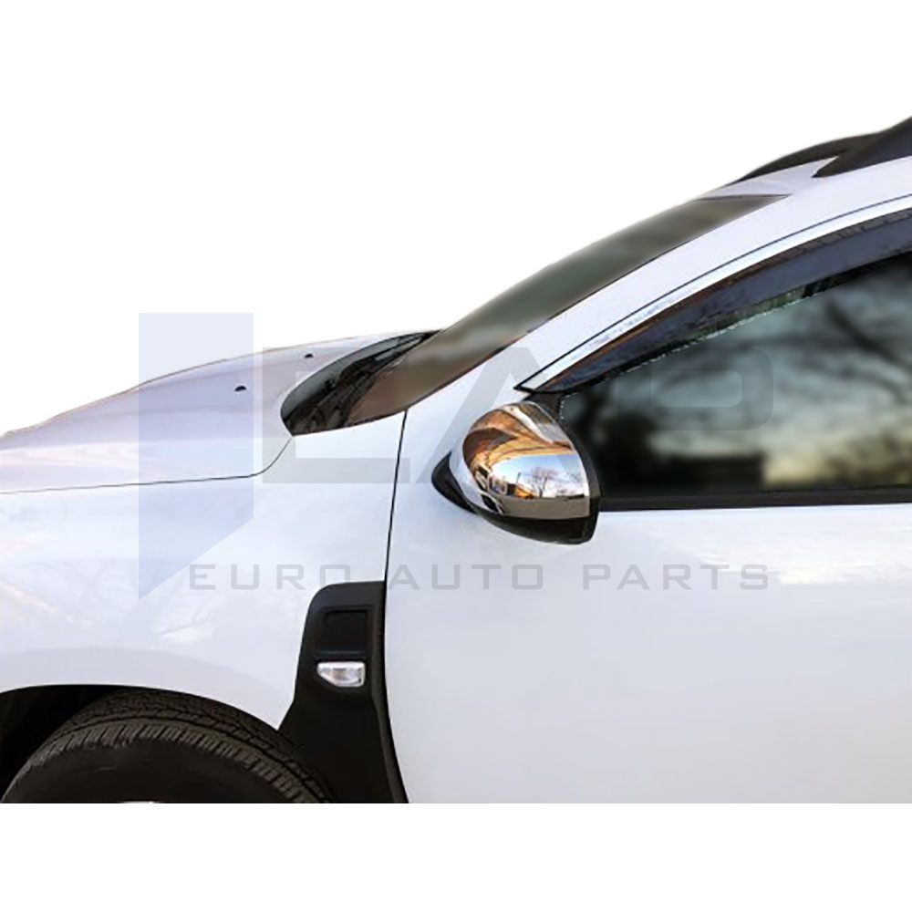 Mirror Cover - 2 Pcs - Stainless Steel