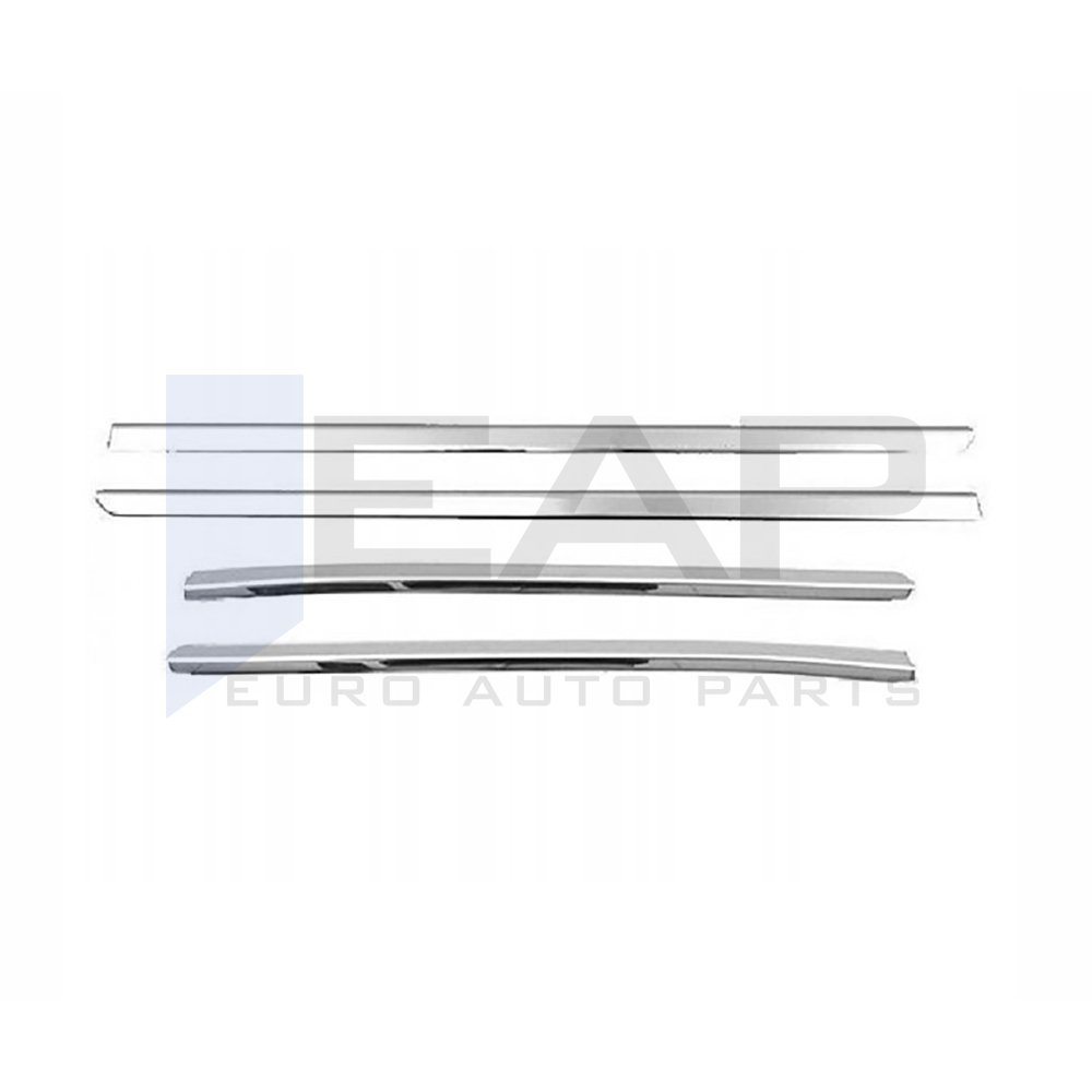 Window Frame Garnish - 4 Pcs - Stainless Steel