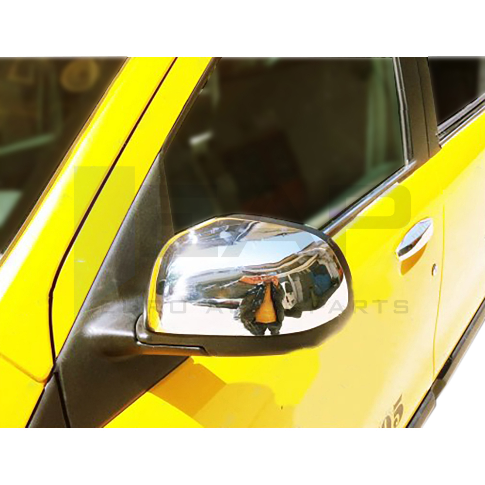 Mirror Cover - 2 Pcs - Stainless Steel