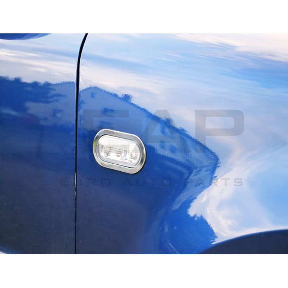 Turn Signal Frame - 2 Pcs - Stainless Steel