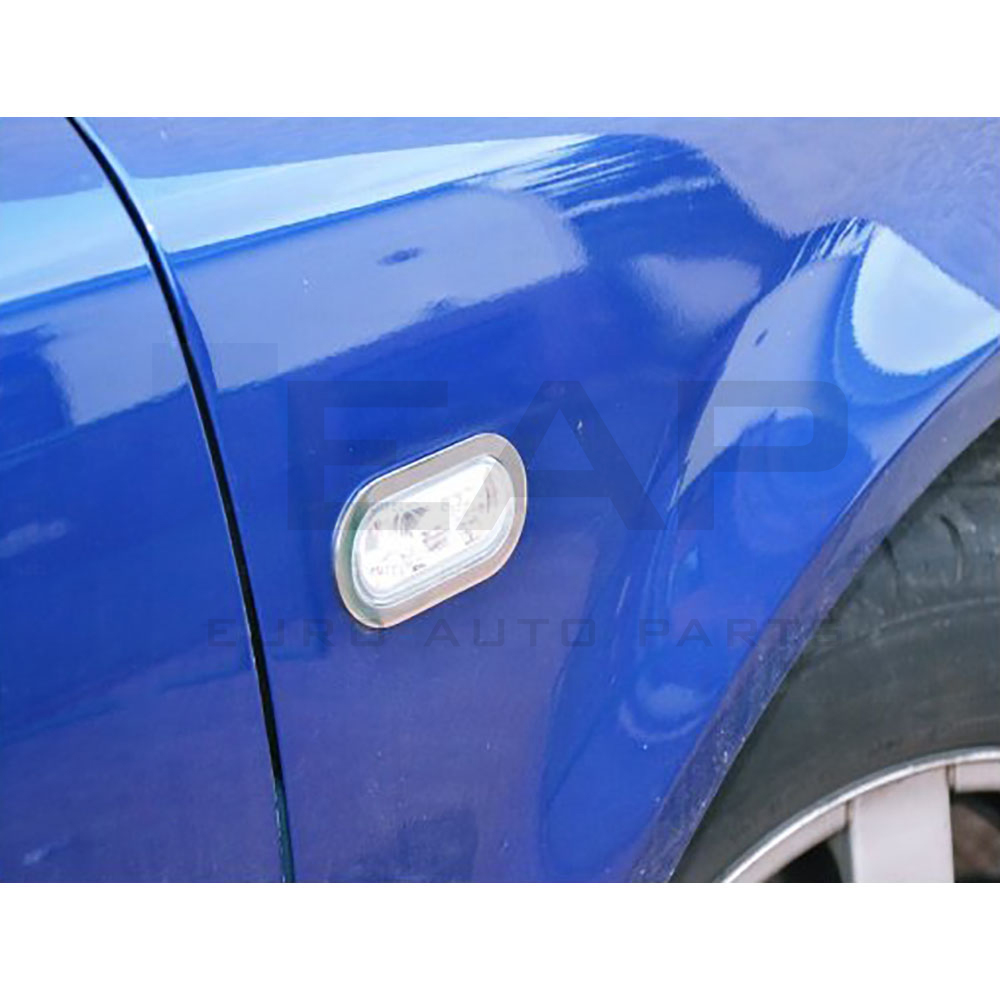 Turn Signal Frame - 2 Pcs - Stainless Steel