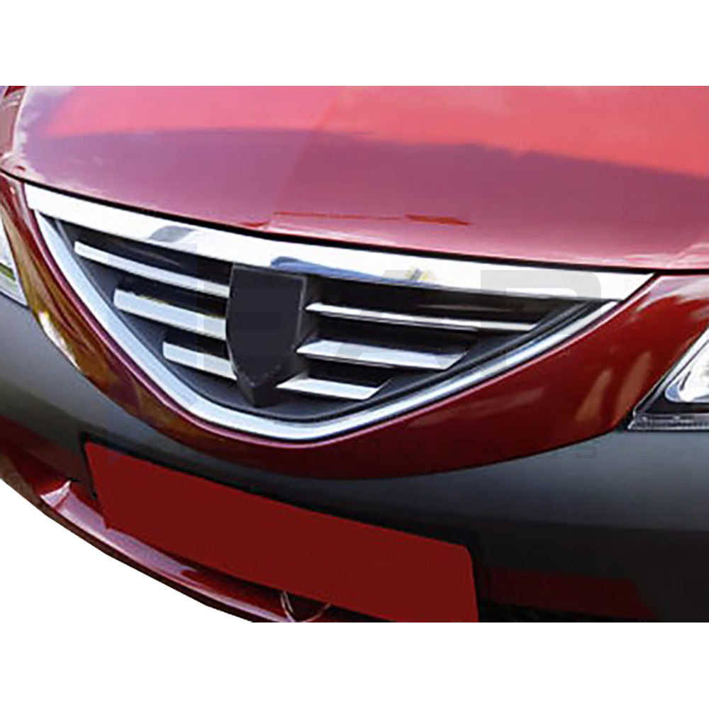 Front Grille - 6 Pcs - Stainless Steel