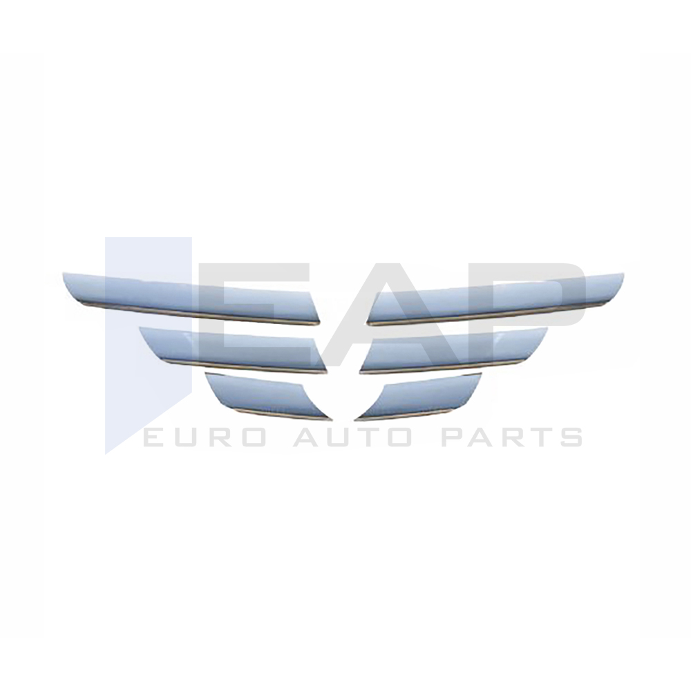 Front Grille - 6 Pcs - Stainless Steel