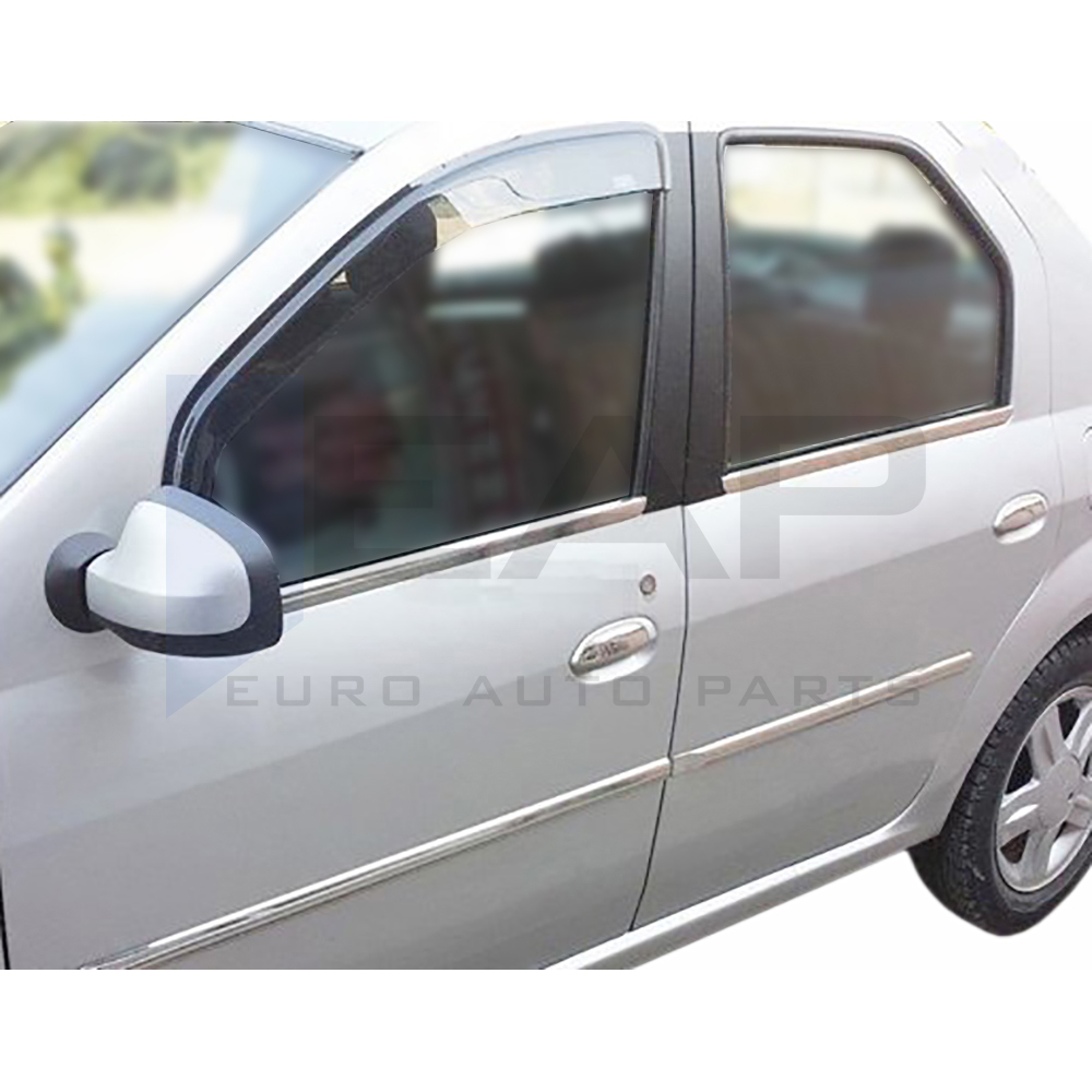Window Frame Garnish - 4 Pcs - Stainless Steel