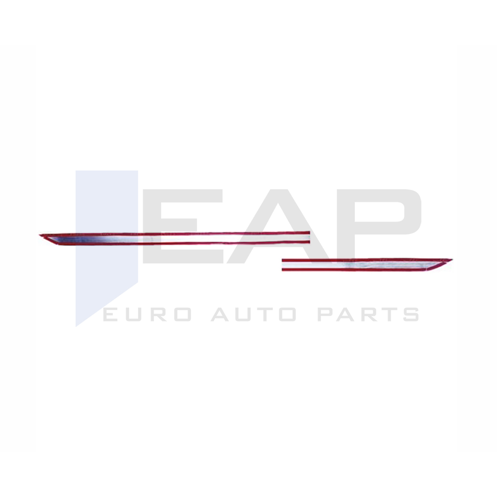 Trunk Lid Trim - Stainless Steel
