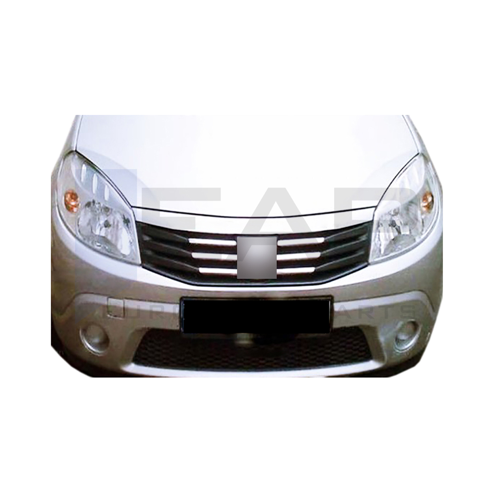 Front Grille - 6 Pcs - Stainless Steel