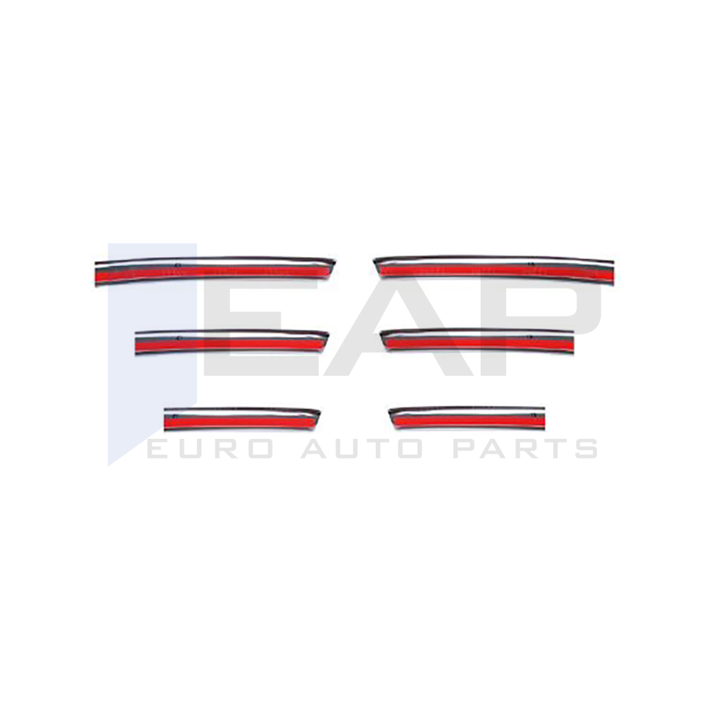 Front Grille - 6 Pcs - Stainless Steel