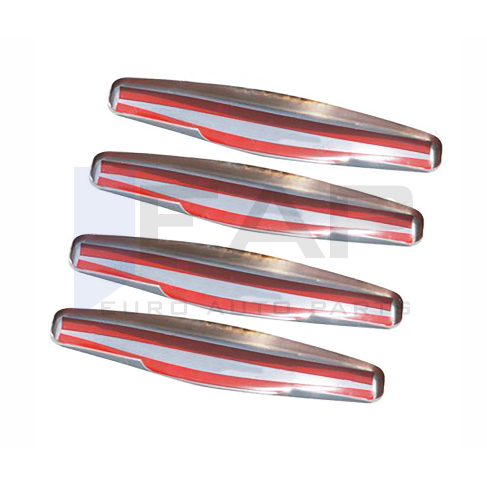 Door Handle Cover - 4 Doors - Stainless Steel