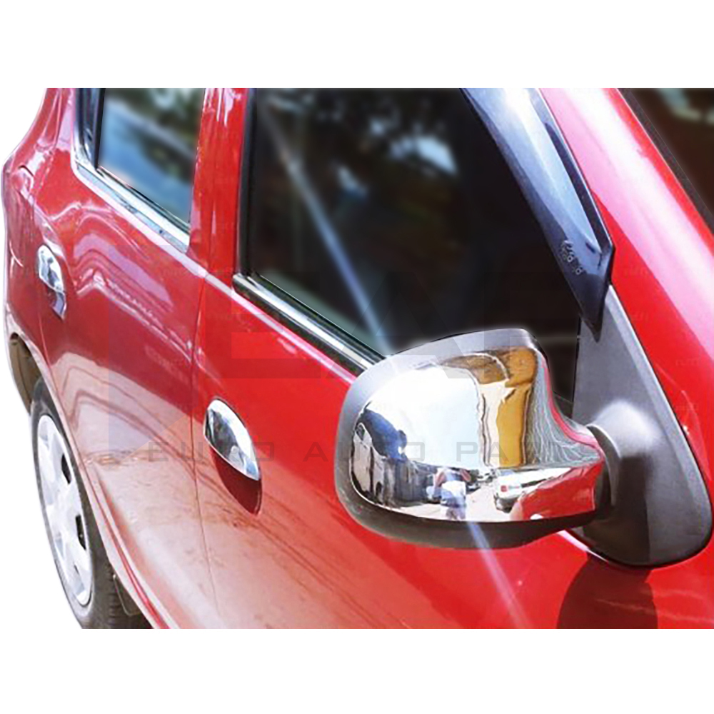 Mirror Cover - 2 Pcs - Stainless Steel
