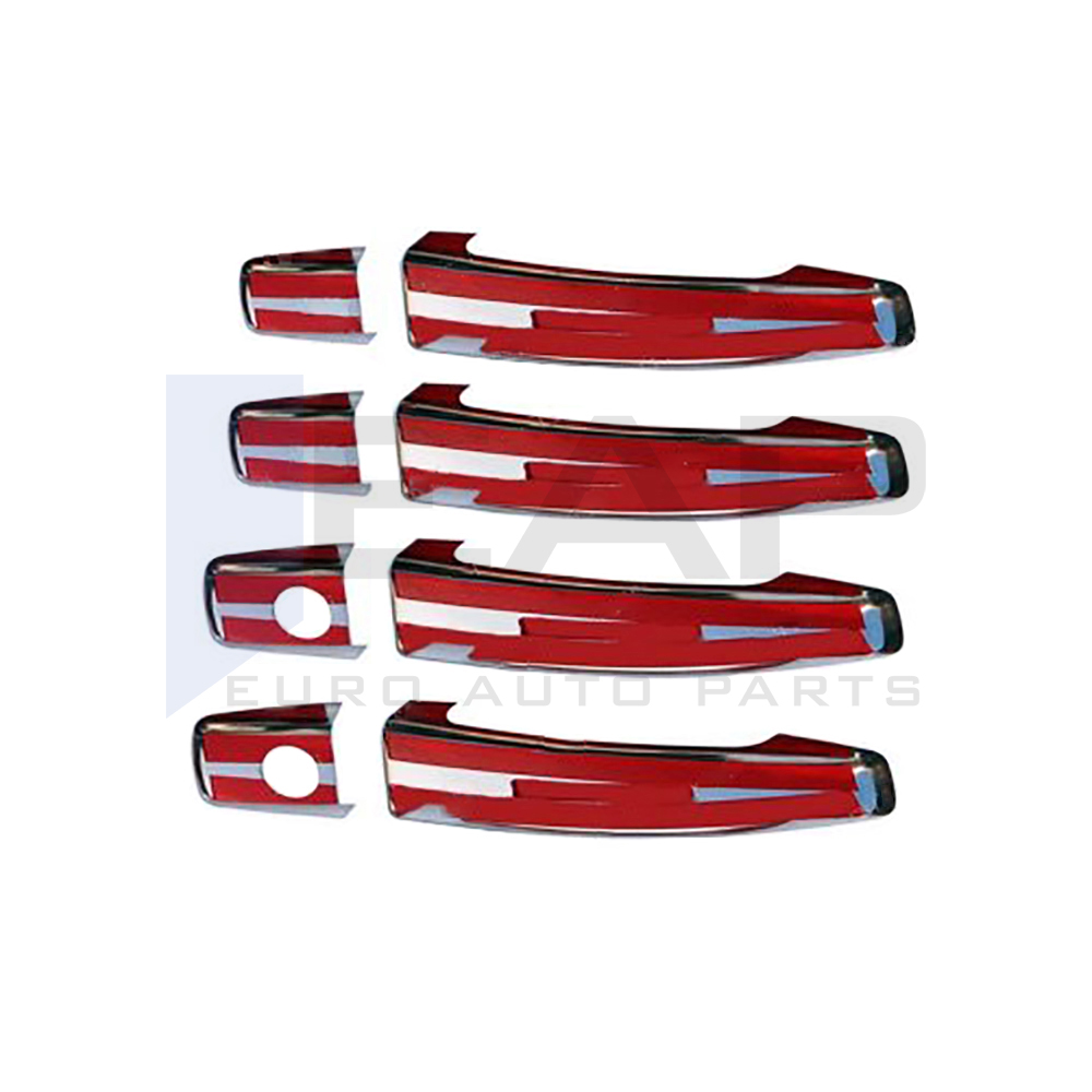 Door Handle Cover (Double Hole) - 4 Doors - Stainless Steel