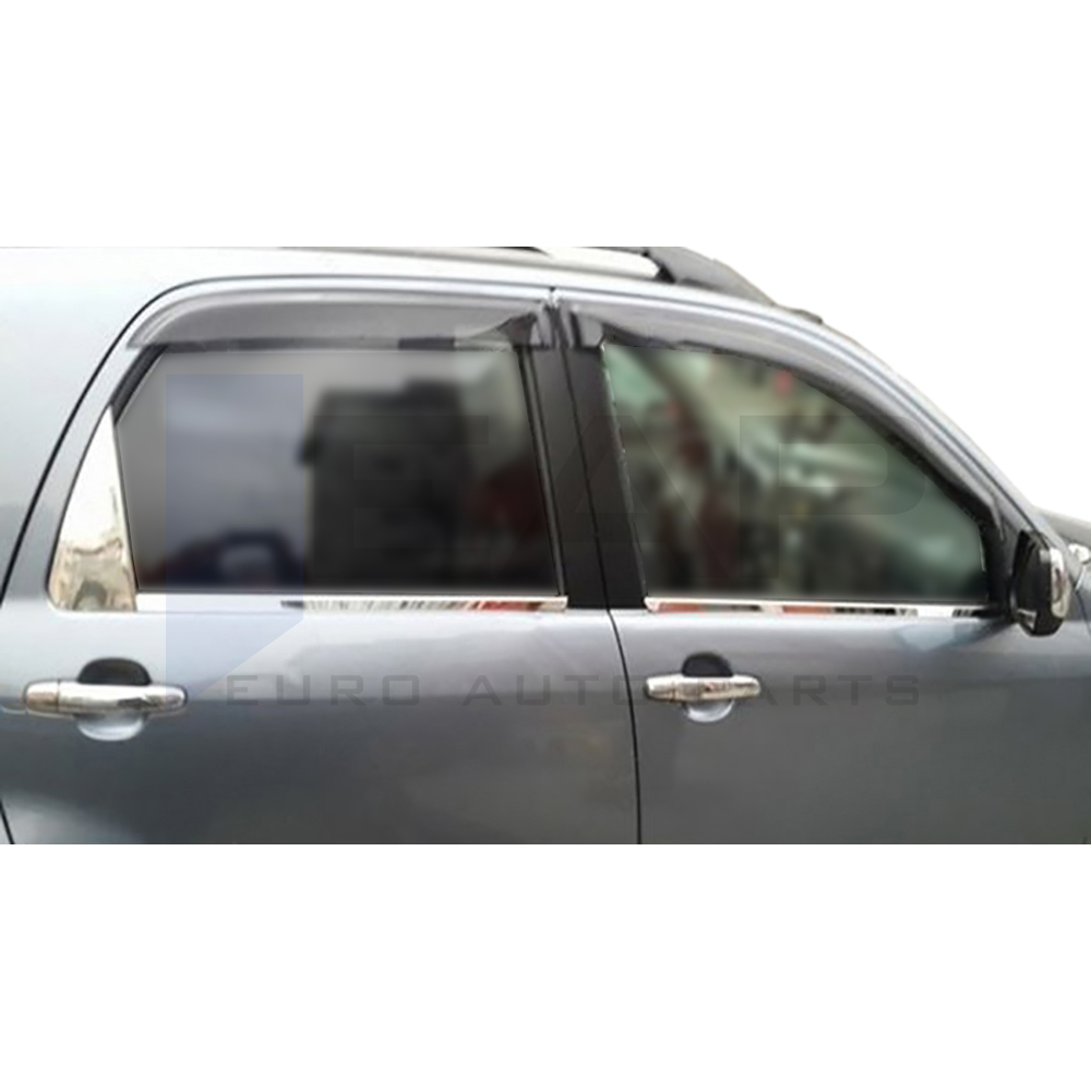 Window Frame Garnish - 4 Pcs - Stainless Steel