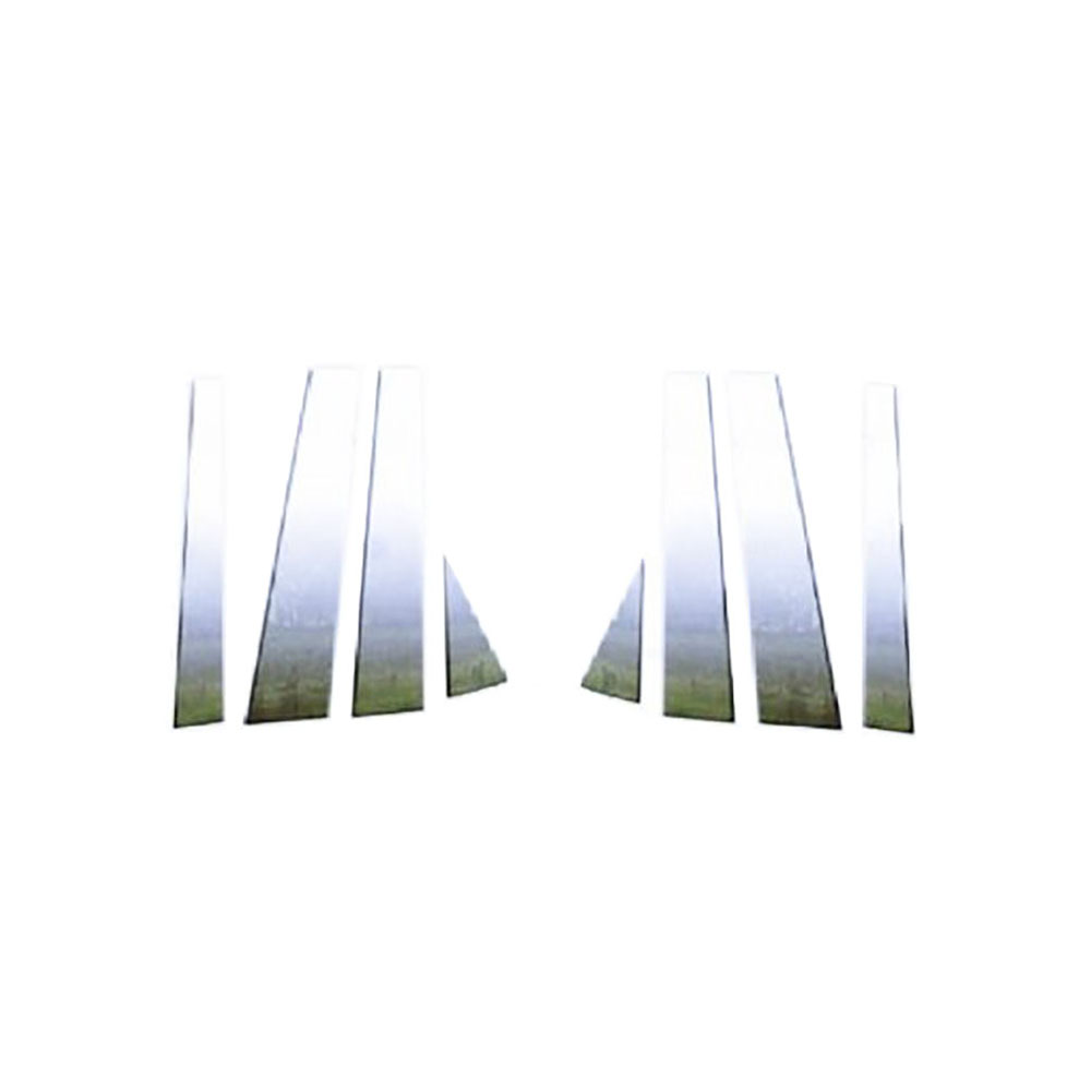 Door Post Set - 8 Pcs - Stainless Steel