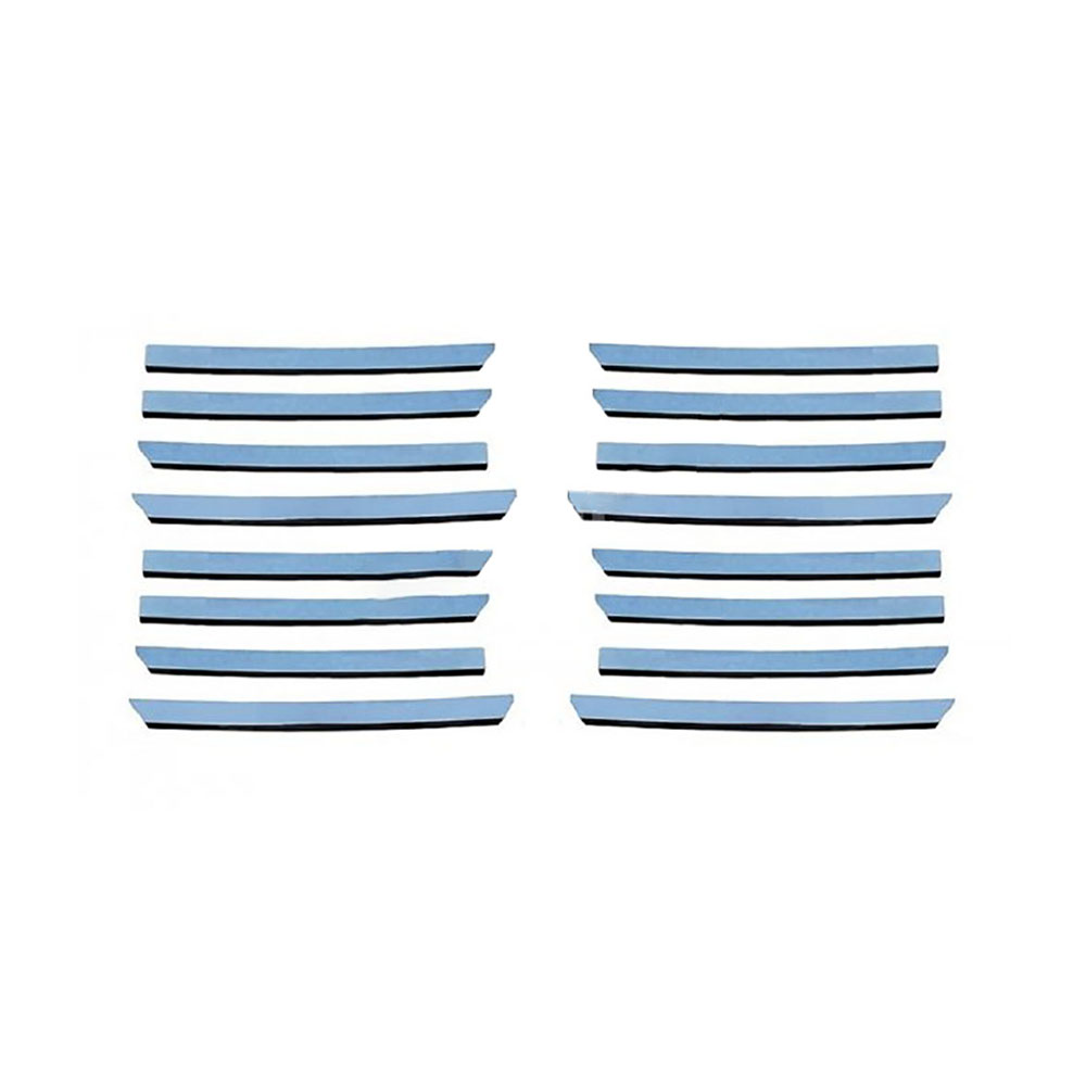 Front Grille - 16 Pcs - Stainless Steel