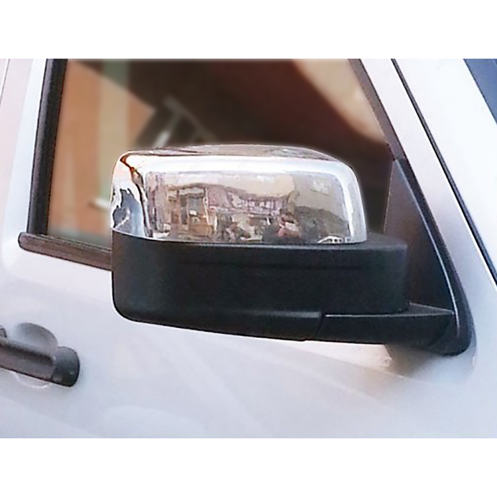 Mirror Cover - 2 Pcs - Stainless Steel