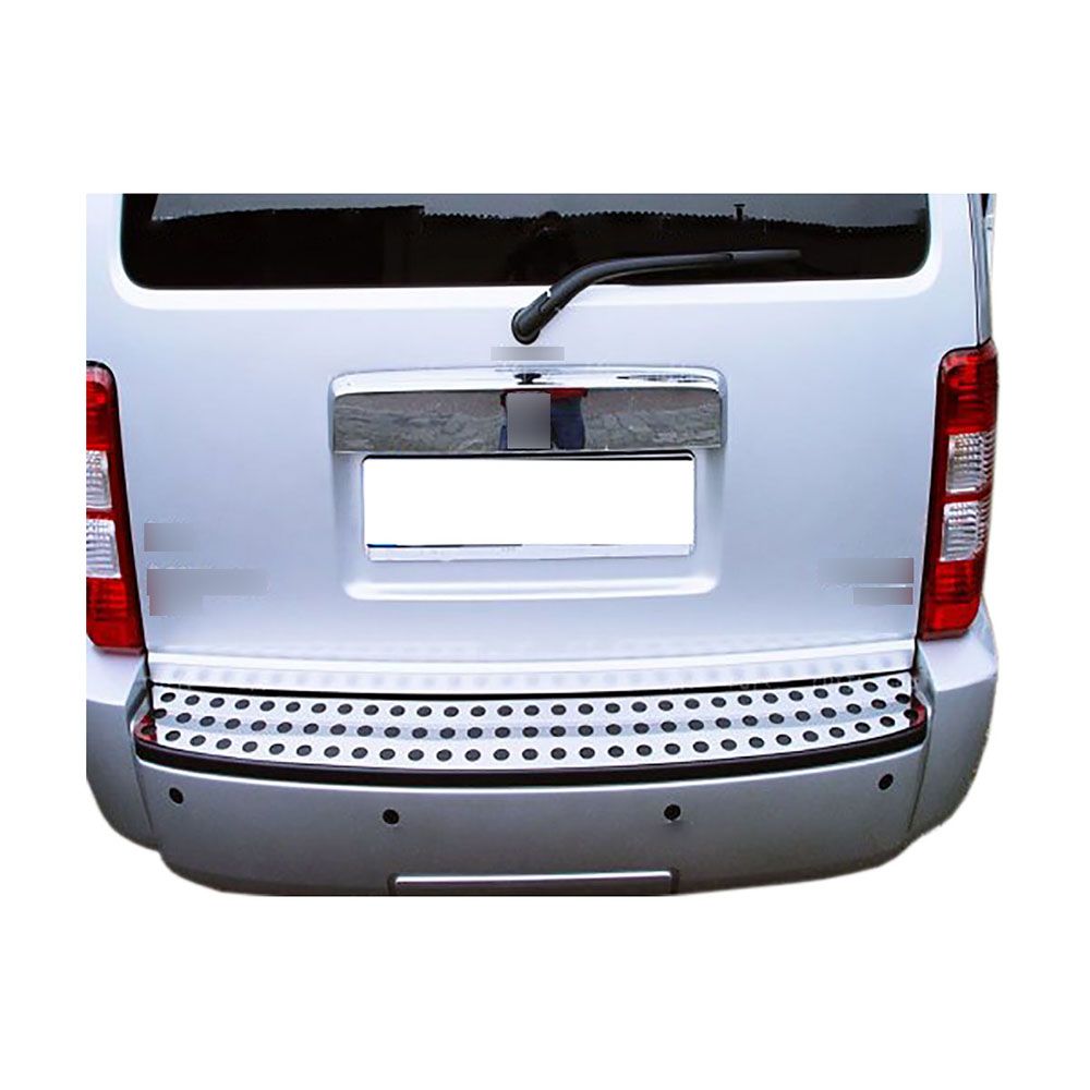 Rear Bumper Protector - Stainless Steel