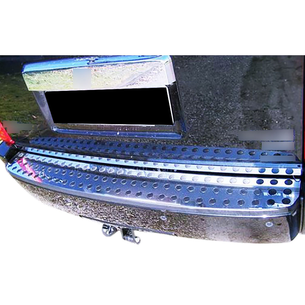 Rear Bumper Protector - Stainless Steel