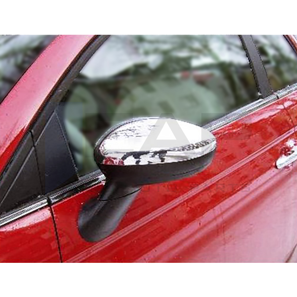 Mirror Cover - 2 Pcs - Stainless Steel