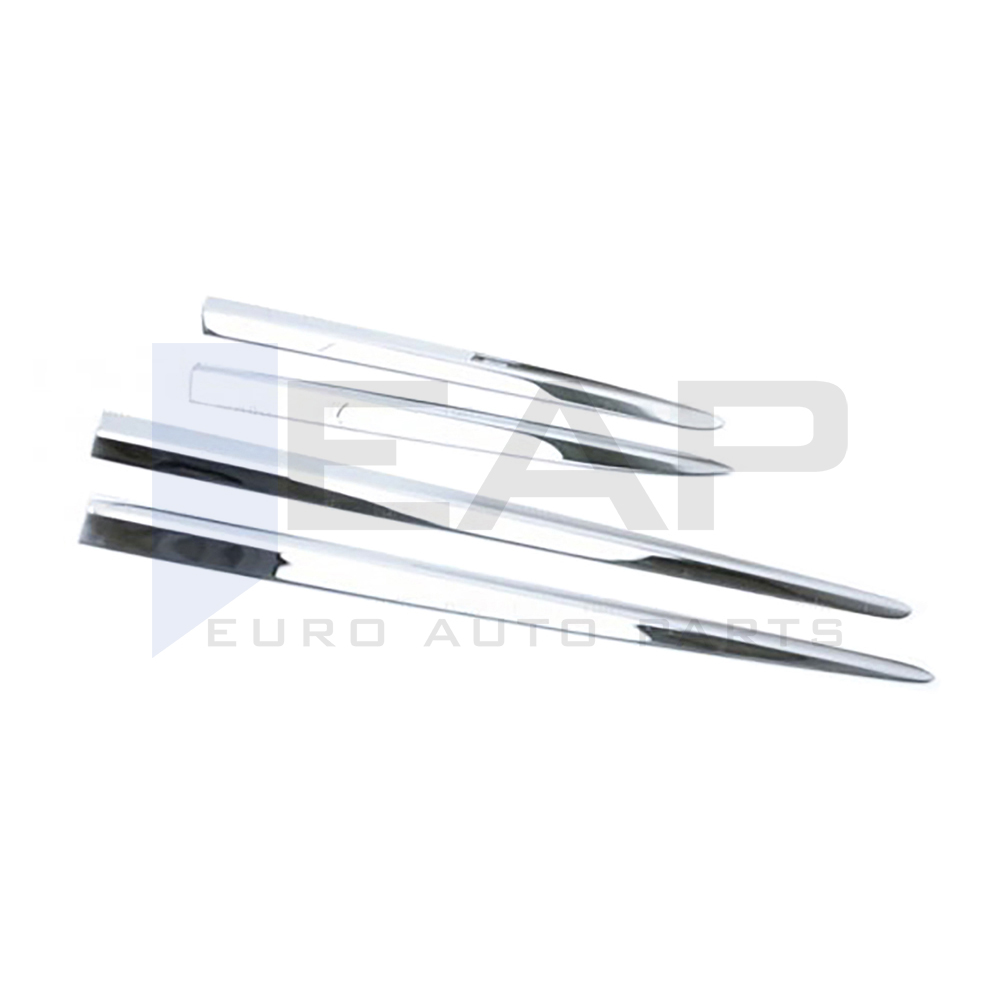 Side Door Trim - 4 Pcs - Stainless Steel