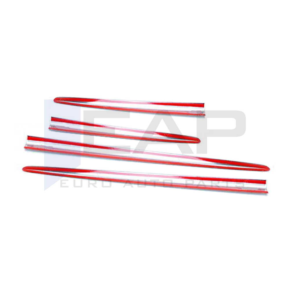 Side Door Trim - 4 Pcs - Stainless Steel