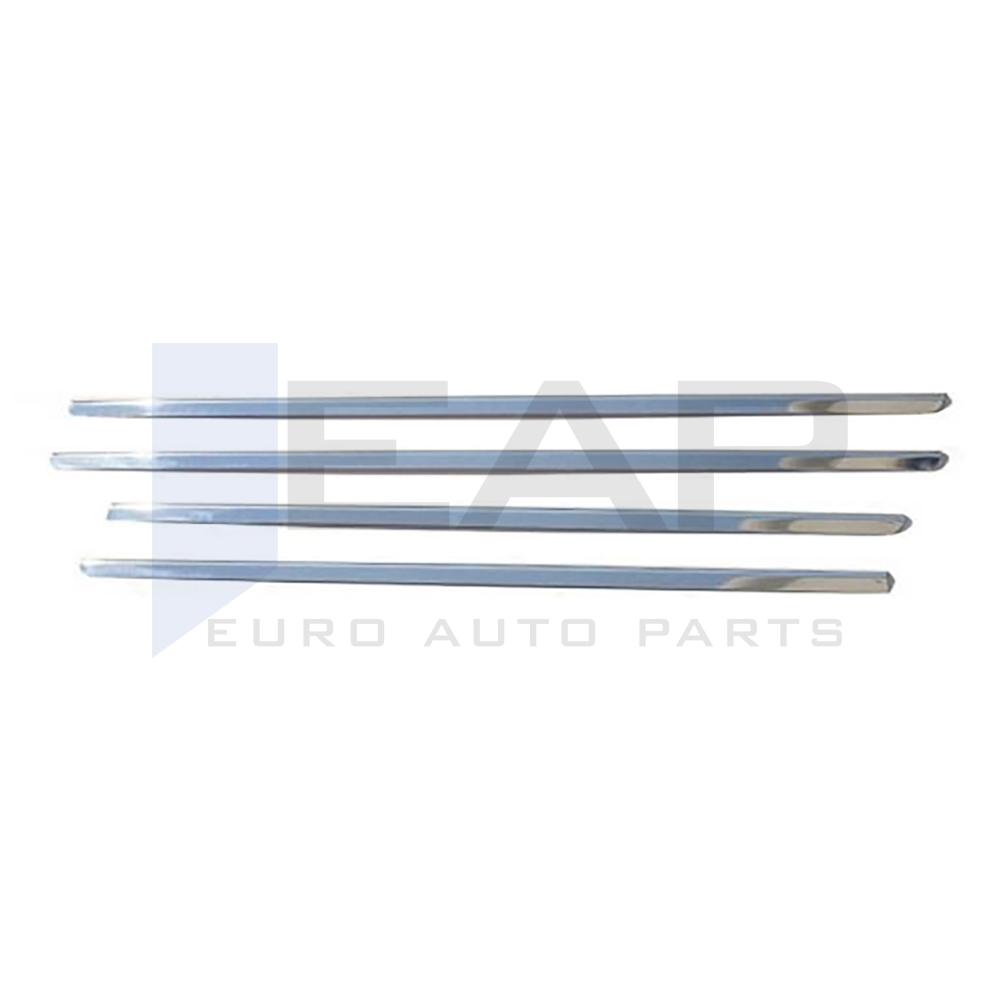 Window Frame Garnish - 4 Pcs - Stainless Steel