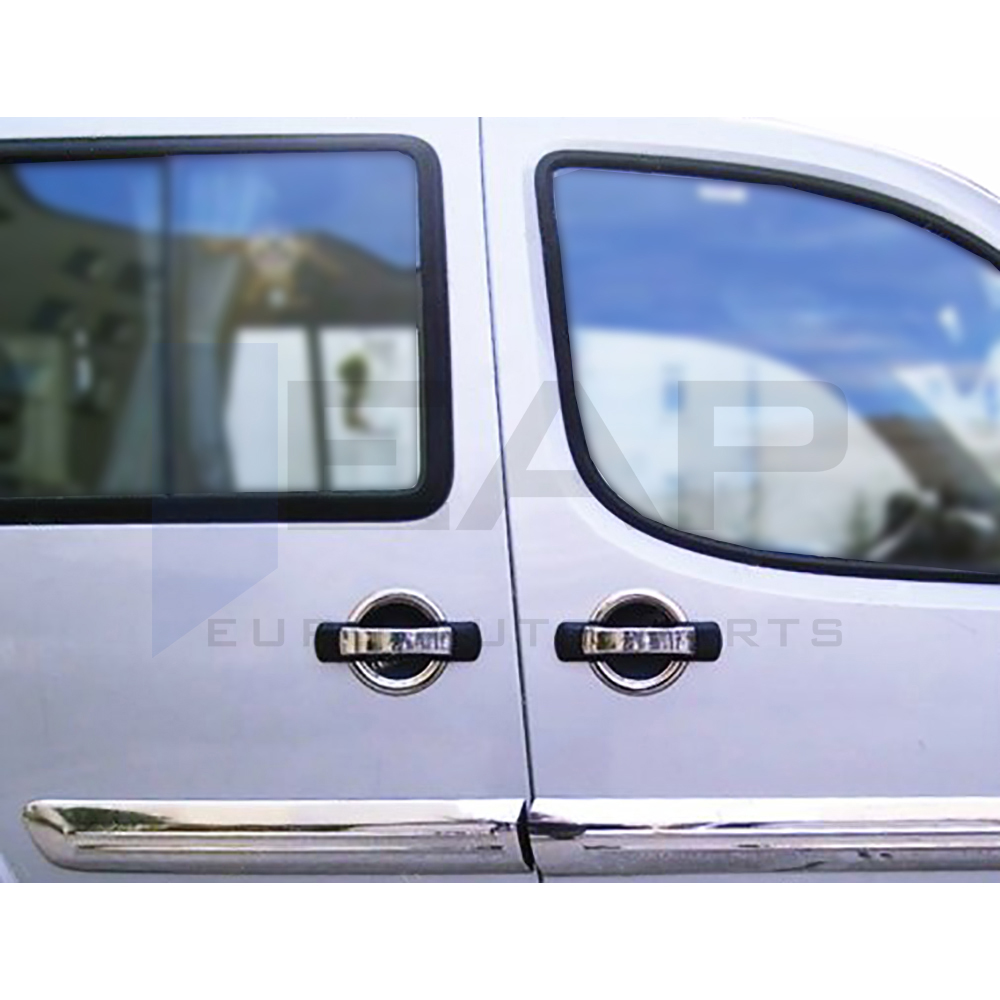Door Handle Cover - 3 Doors - Stainless Steel