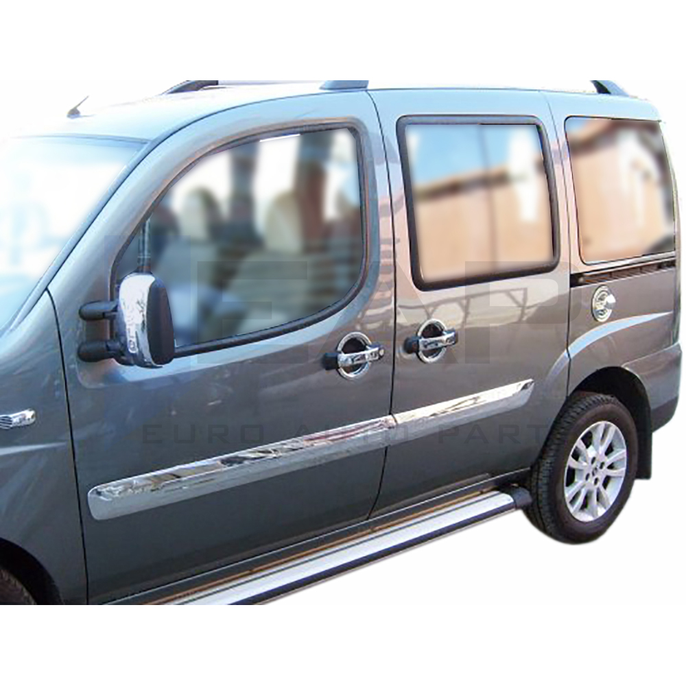 Side Door Trim (Wide) - 4 Doors - Stainless Steel