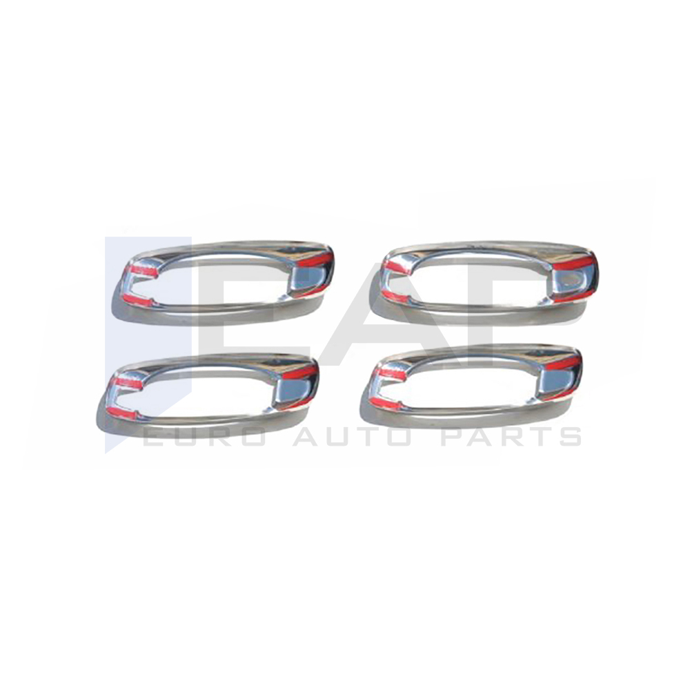 Door Handle Cover Frame - 4 Doors - Stainless Steel
