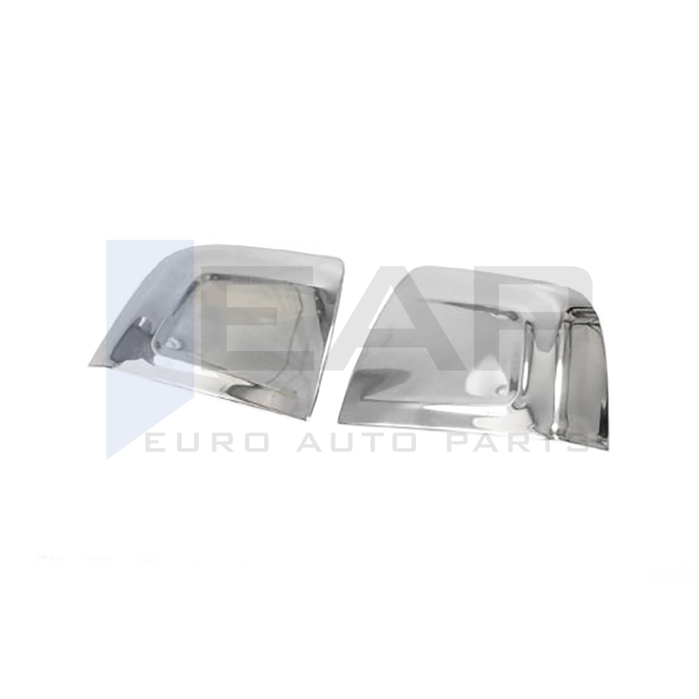 Mirror Cover - 2 Pcs - Stainless Steel