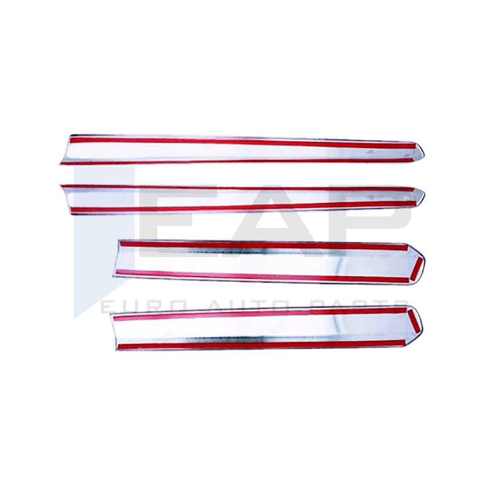 Side Door Trim - 4 Doors - Stainless Steel