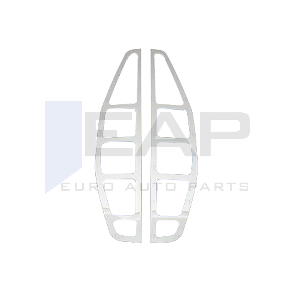 Tail Light Frame - 2 Pcs - Stainless Steel