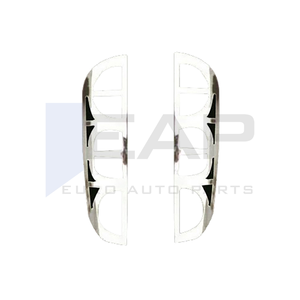 Tail Light Frame - 2 Pcs - Stainless Steel