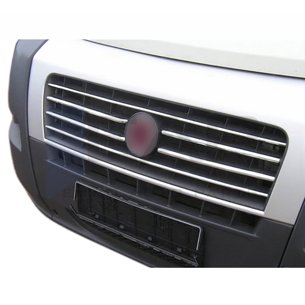Front Grille - 6 Pcs - Stainless Steel