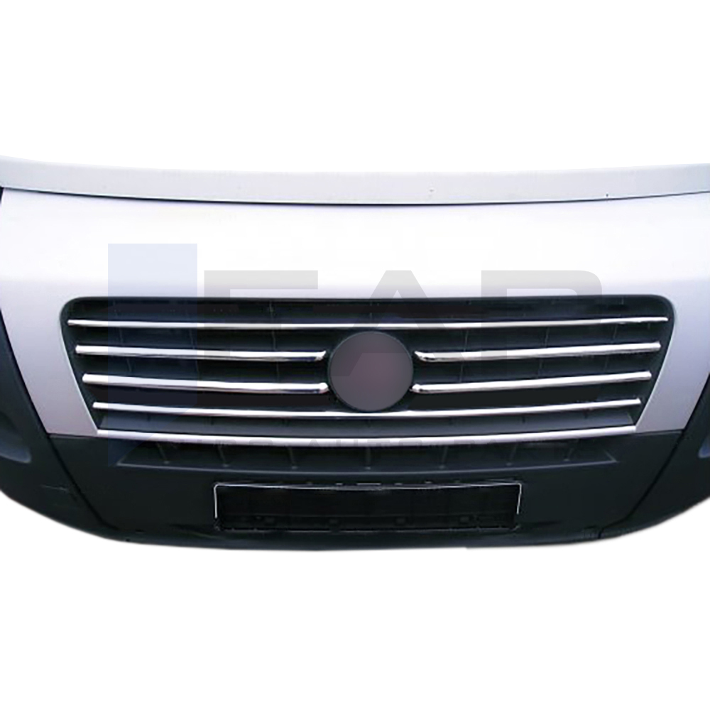 Front Grille - 6 Pcs - Stainless Steel