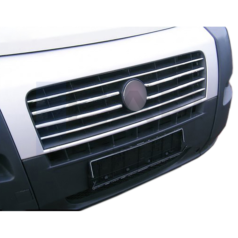 Front Grille - 6 Pcs - Stainless Steel