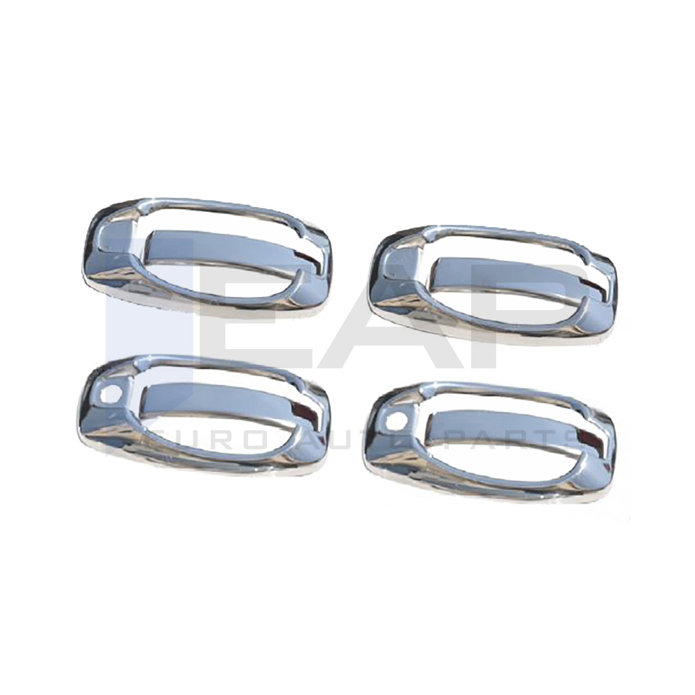 Door Handle Cover Frame - 4 Doors - Stainless Steel