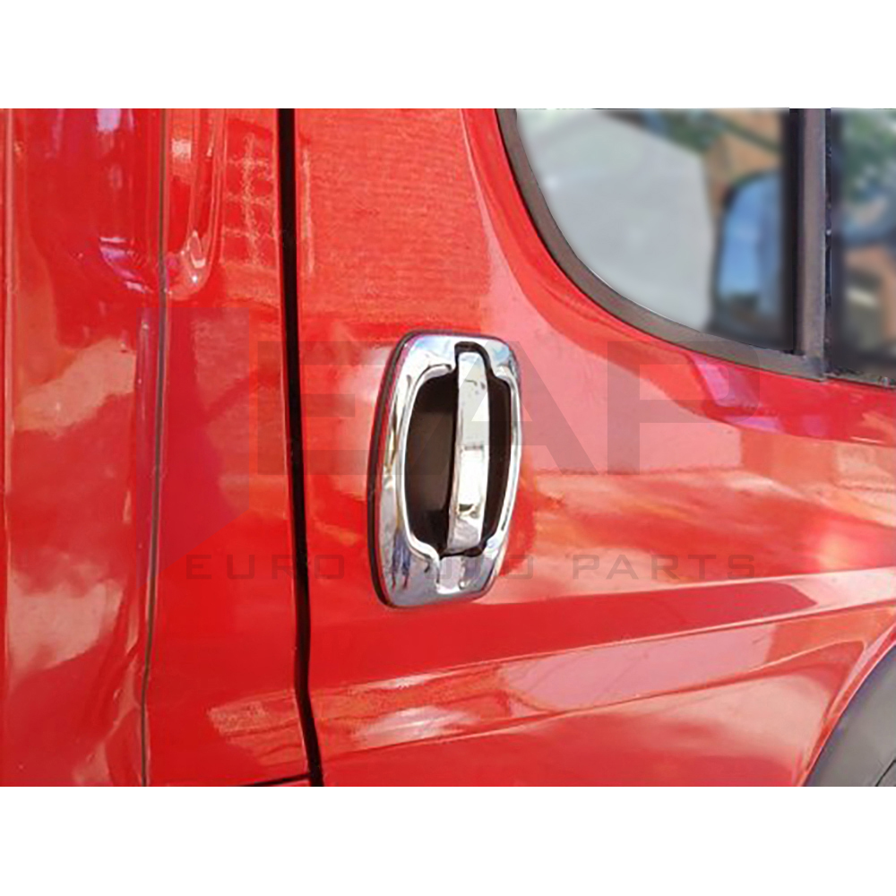 Door Handle Cover Frame - 4 Doors - Stainless Steel