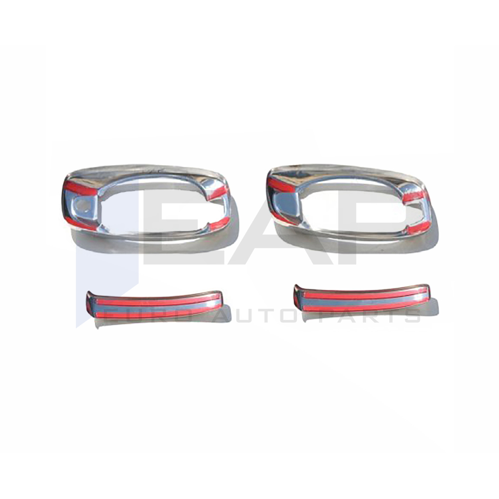Door Handle Cover Frame - 2 Doors - Stainless Steel