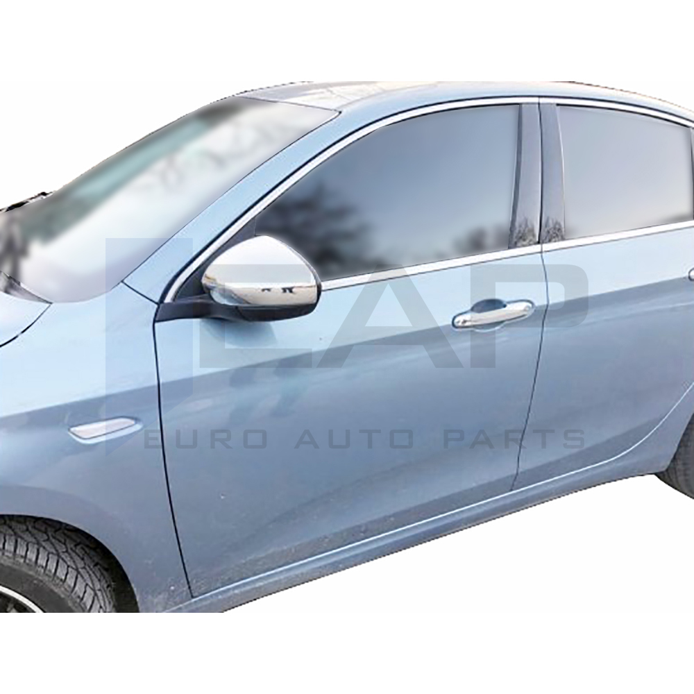 Mirror Cover - 2 Pcs - Stainless Steel