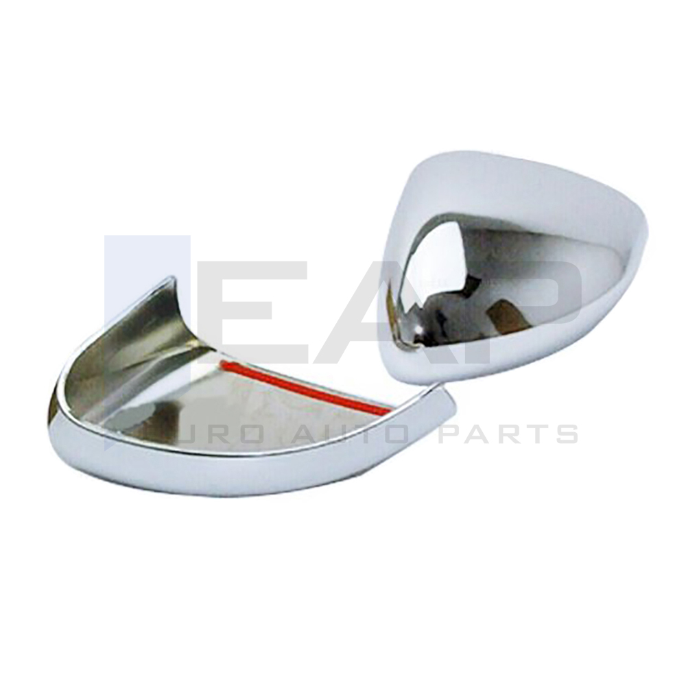 Mirror Cover - 2 Pcs - Stainless Steel