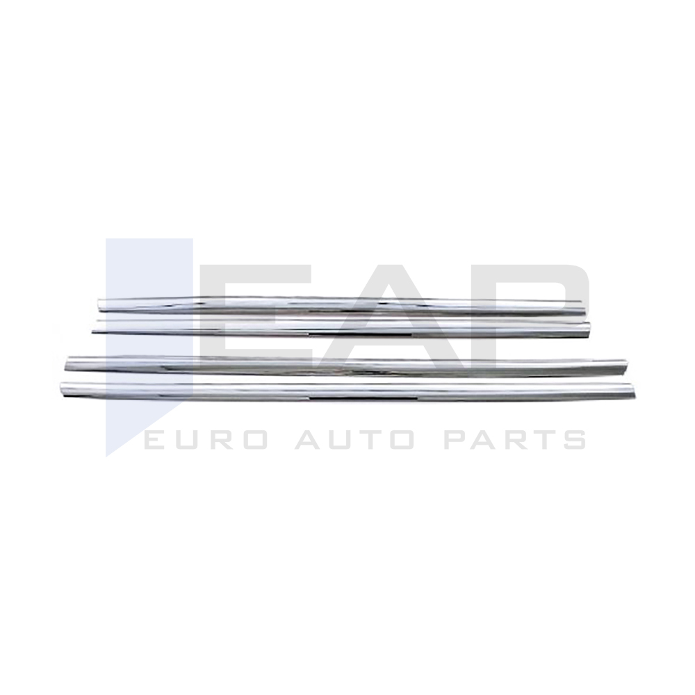 Window Frame Garnish - 4 Pcs - Stainless Steel