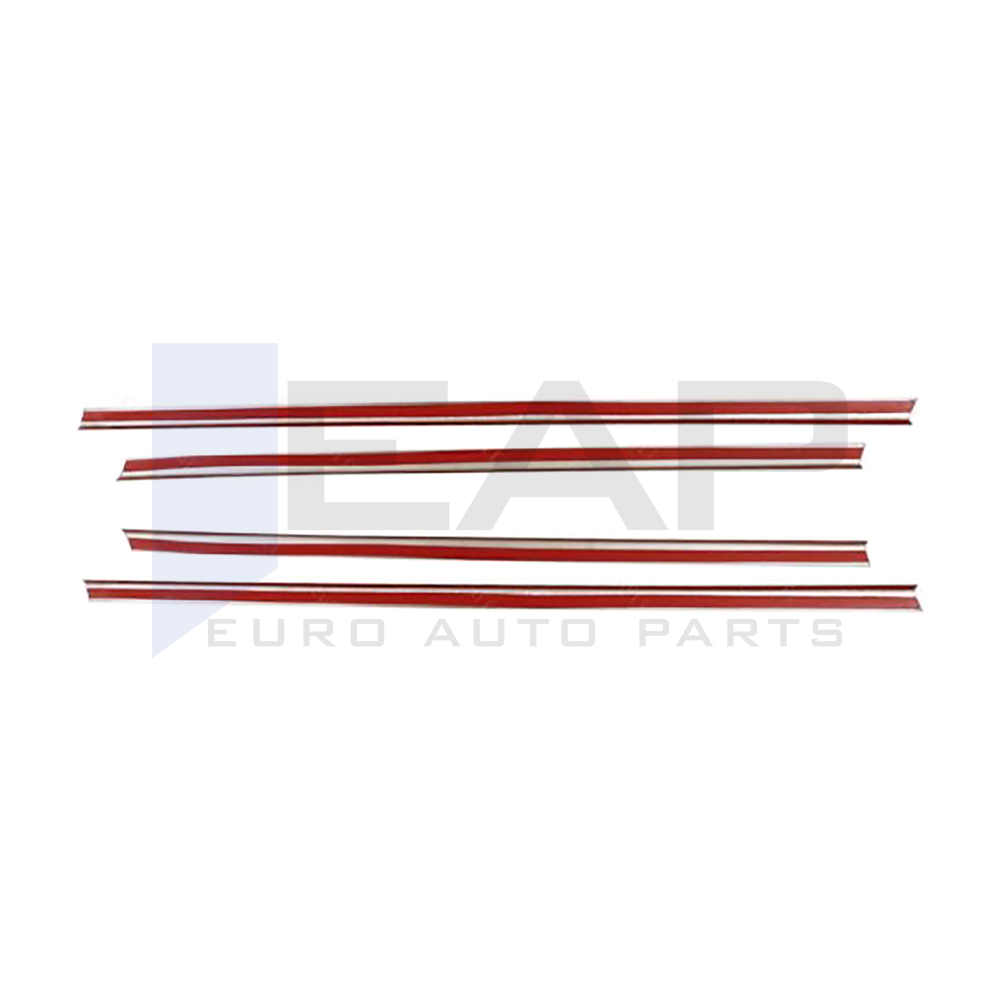 Window Frame Garnish - 4 Pcs - Stainless Steel
