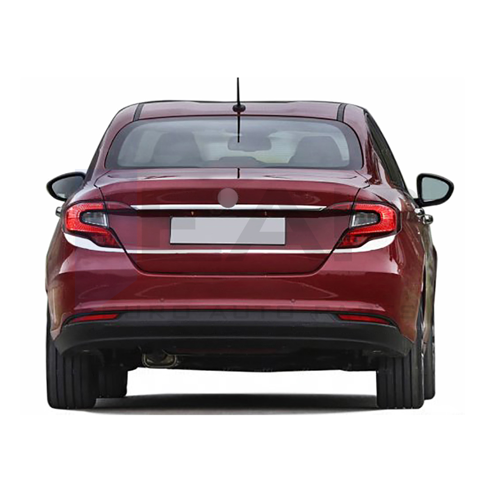 Trunk Lid Trim - Sedan - Stainless Steel