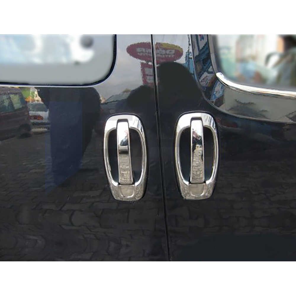Door Handle Cover Frame - 4 Doors - Stainless Steel
