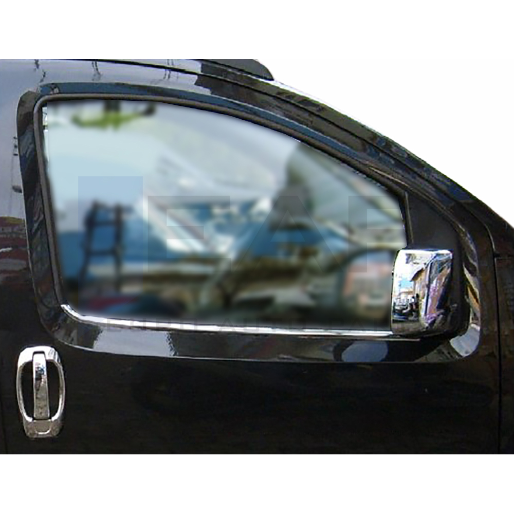 Window Frame Garnish - 2 Pcs - Stainless Steel