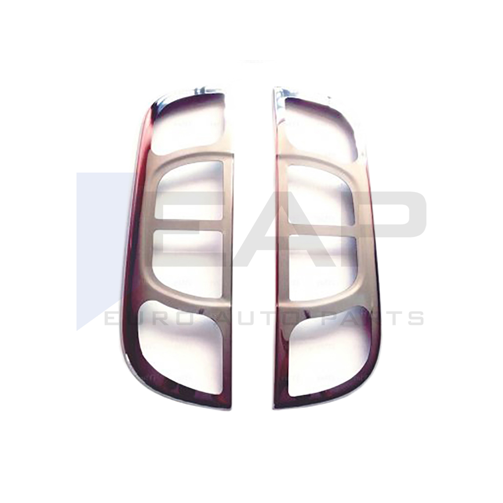 Tail Light Frame - 2 Pcs - Stainless Steel