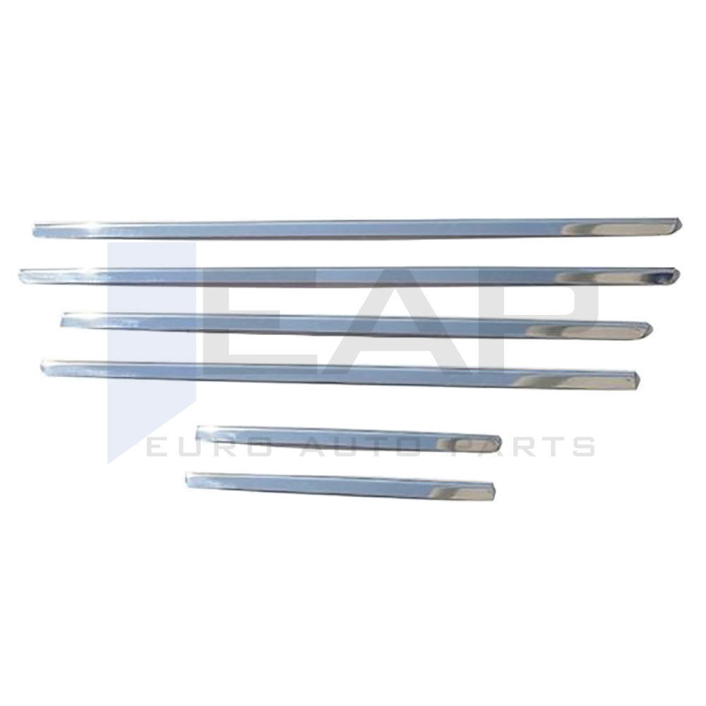 Window Frame Garnish - 6 Pcs - Stainless Steel